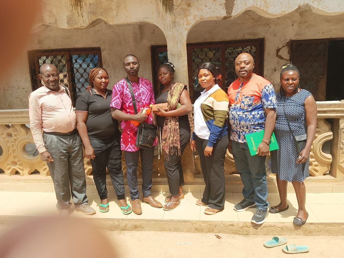 Women's group at a community event